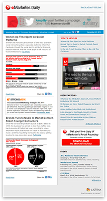The eMarketer Daily Newsletter