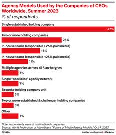 agency models used by the compaies of ceos worldwide
