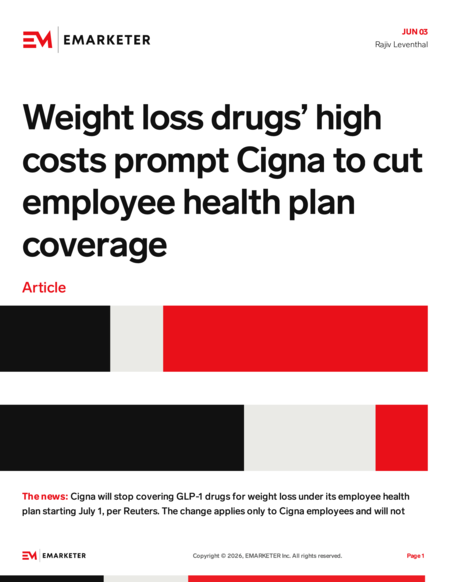 Weight loss drugs' high costs prompt Cigna to cut employee health plan  coverage