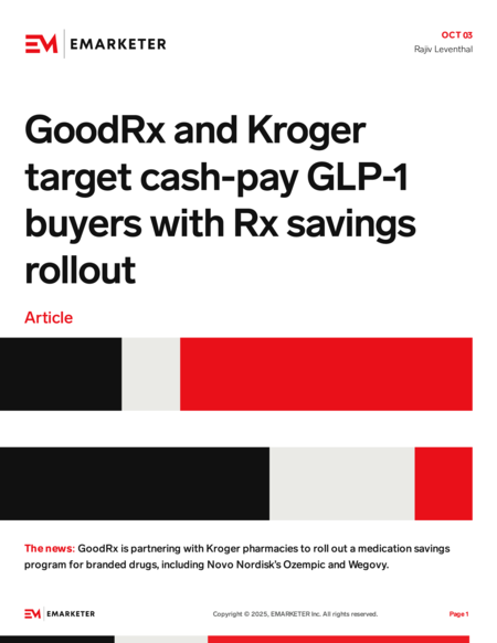goodrx glp 1 Cash-pay GLP-1 patients now have more pharmacy options with GoodRx, Kroger  tie-up