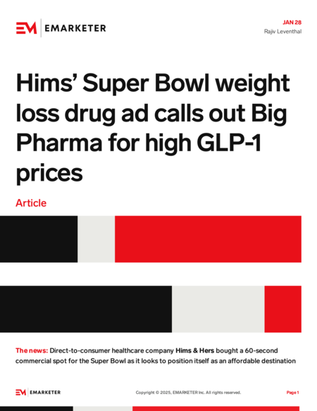 hims glp 1 reviews consumer reports Hims' Super Bowl weight loss drug ad calls out Big Pharma for high GLP-1  prices