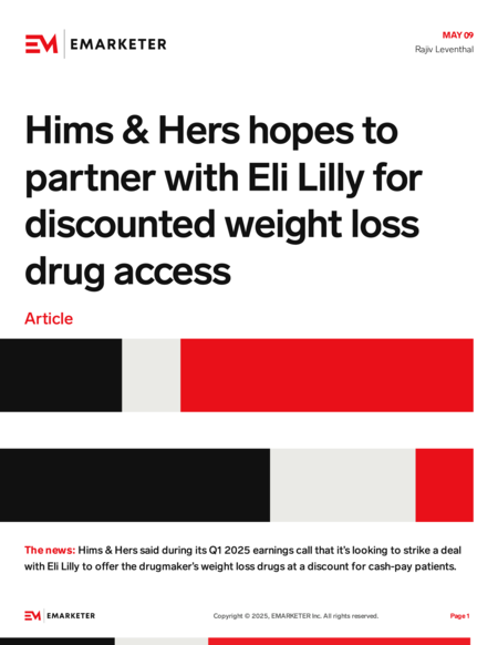 Hims & Hers hopes to partner with Eli Lilly for discounted weight loss drug  access